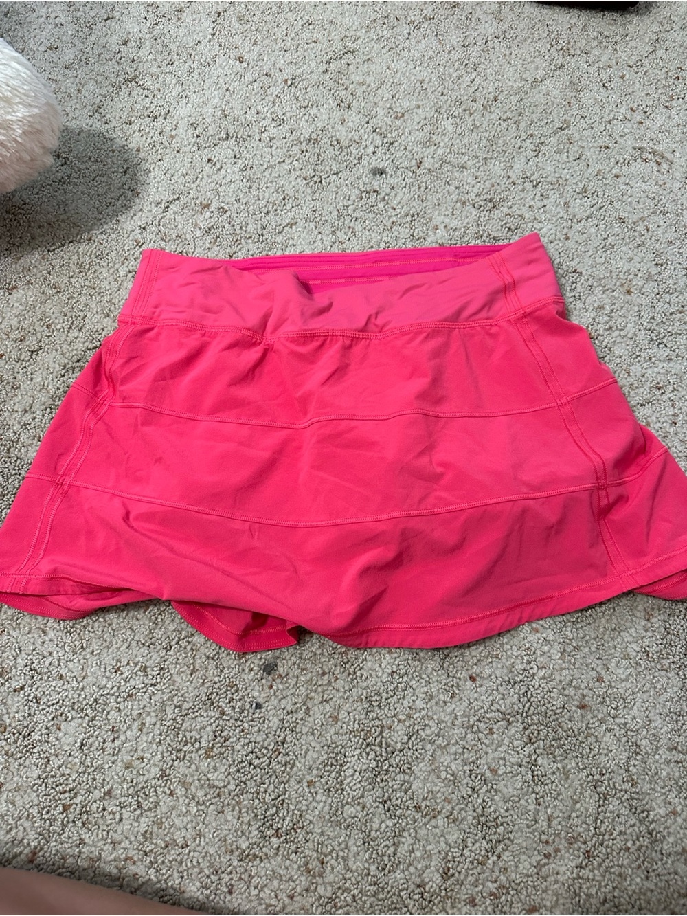 Lululemon Pace Rival Skort Pink with Built-In Shorts